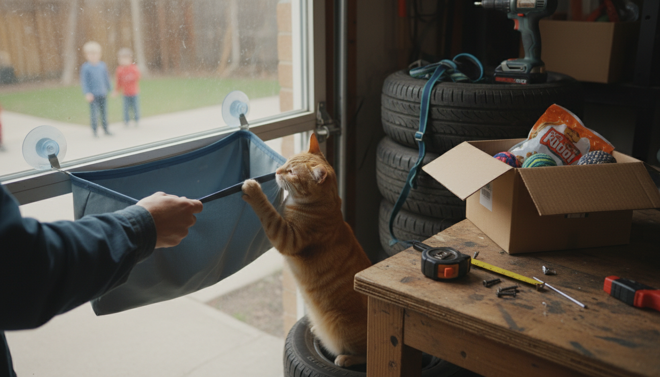 Window Cat Hammock Safety: Setup Tips to Prevent Falls