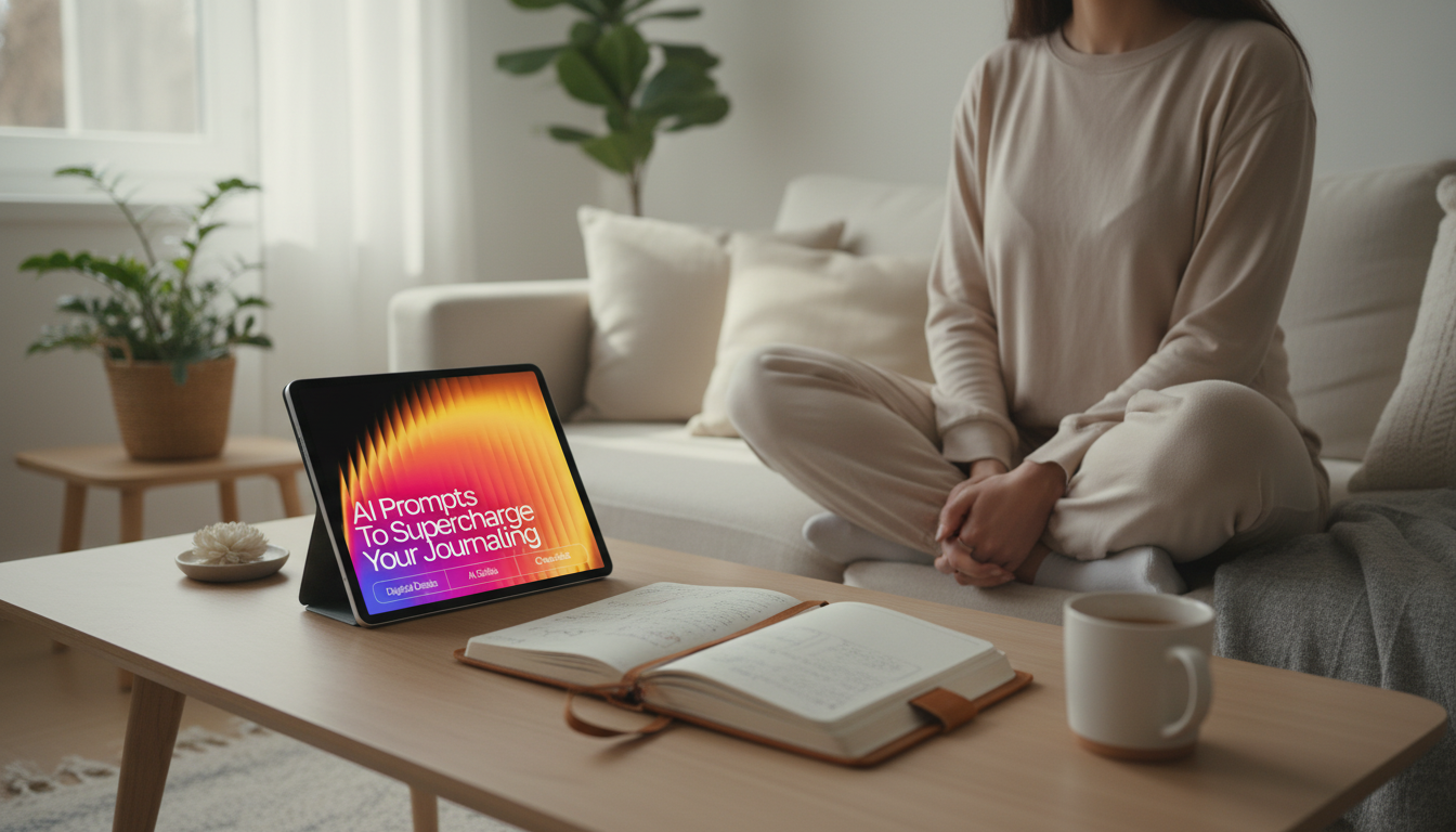 10-Minute AI-Guided Journaling Checklist for Daily Calm