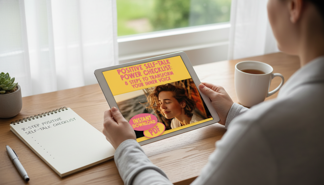8-Step Positive Self-Talk Checklist to Reset Your Mind