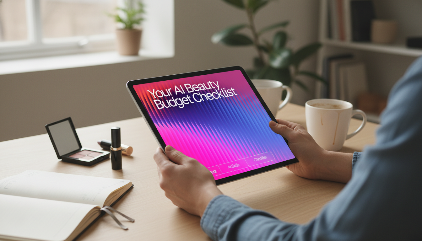 AI Beauty Budget Checklist: Track Spend & Save Smarter