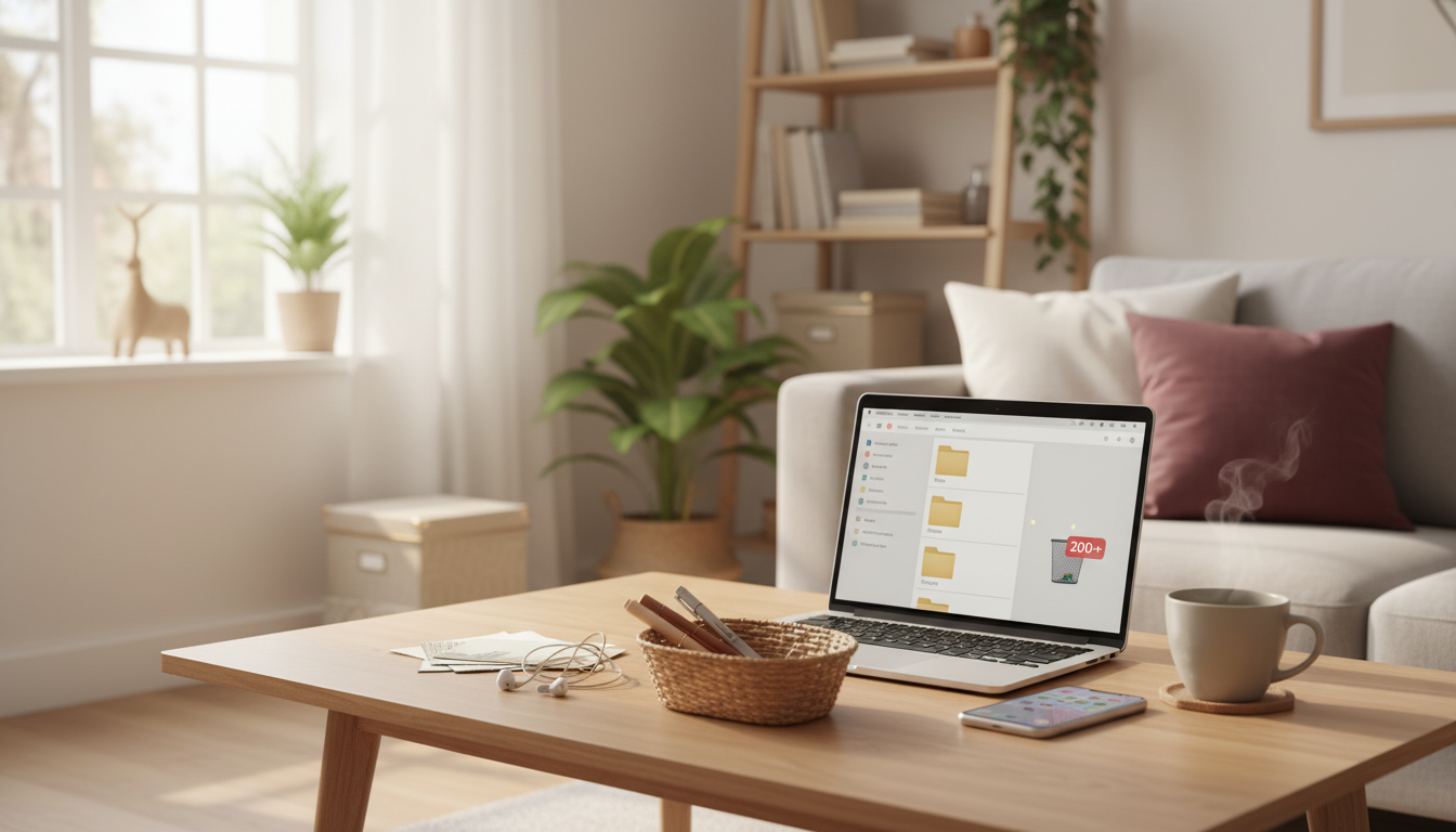 Declutter for Good: 20-Minute Plan + Digital Reset