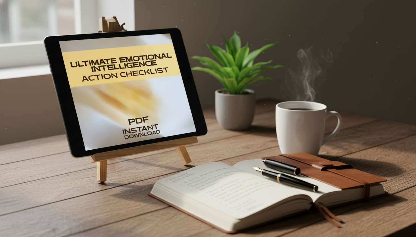 Emotional Intelligence Checklist: Daily EQ in 10 Minutes
