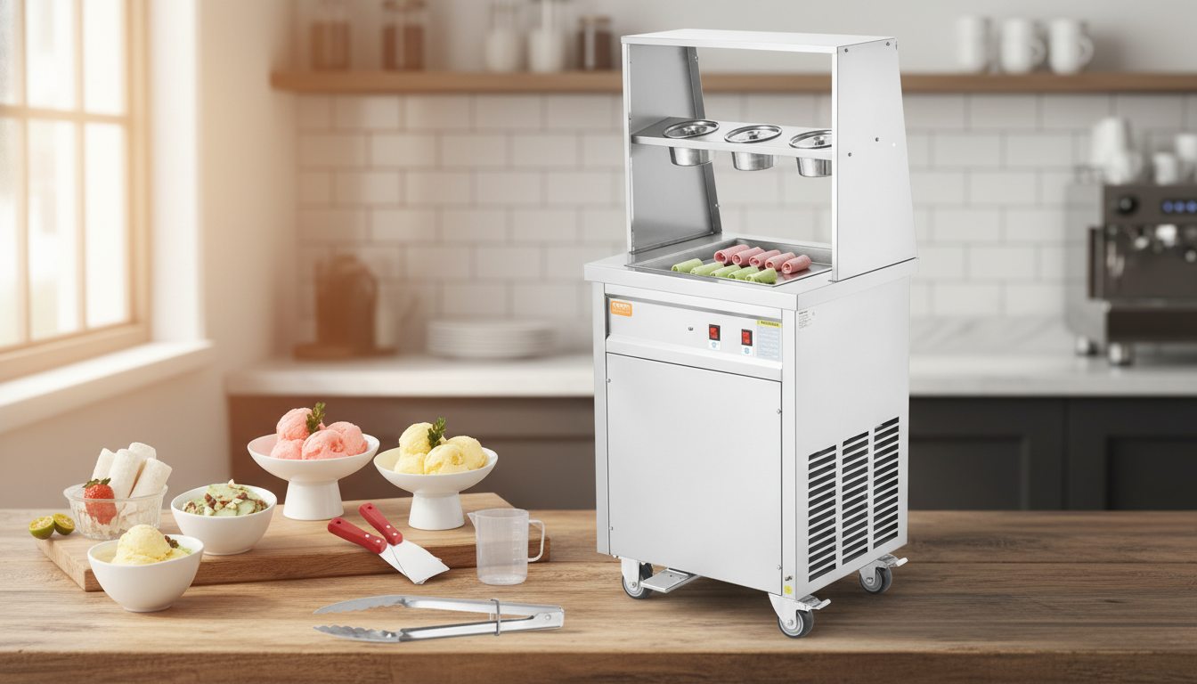 Fried Ice Cream Roll Machine Guide: Setup to Cleanup