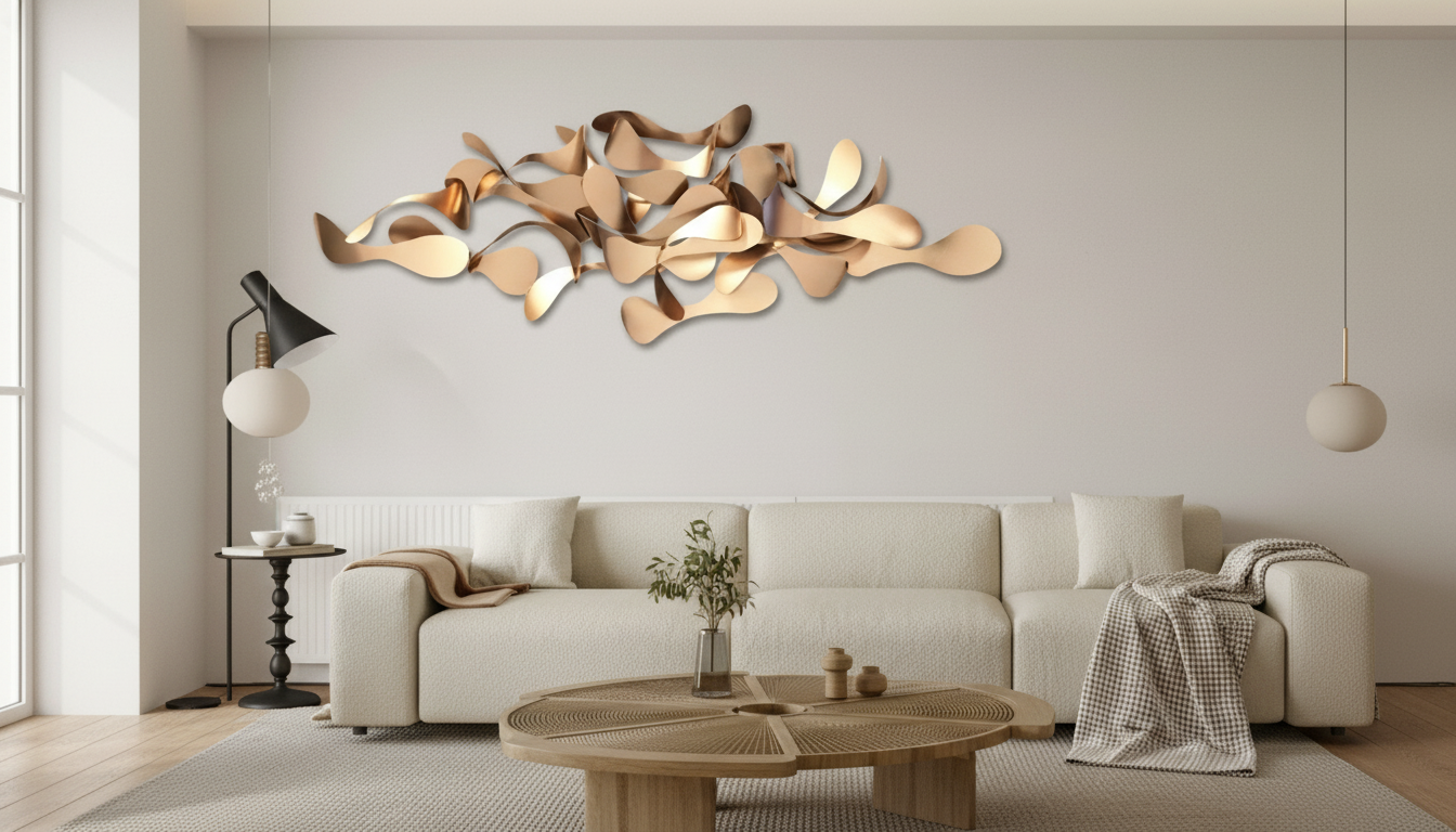 Modern Nordic Metal Wall Art: Iron Decor Placement Guide