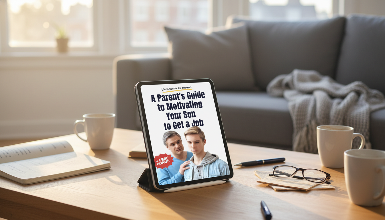 Motivate Your Son to Get a Job: Boundaries & Weekly Plan