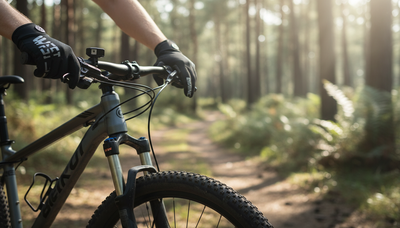 MTB Full-Finger Gloves: Shock Absorption + Touchscreen