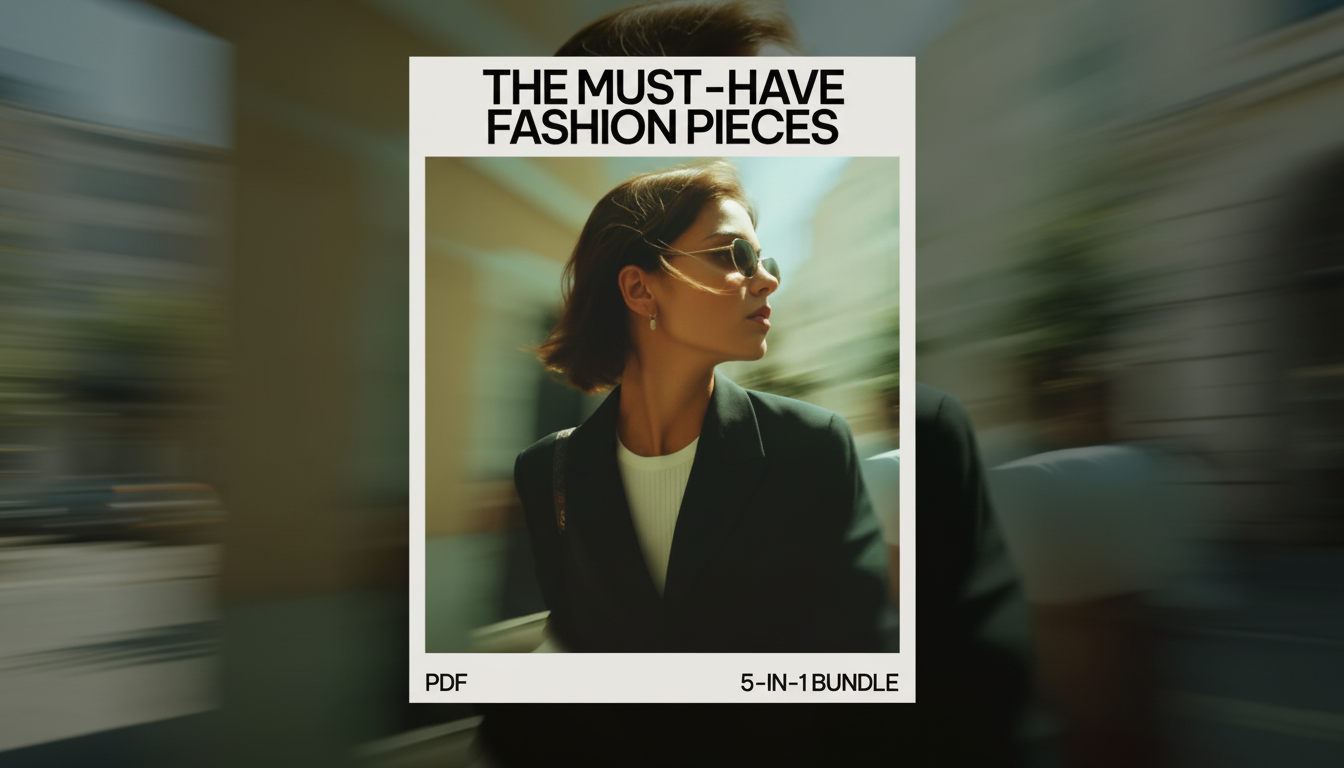 Simplify Your Wardrobe: Core Pieces & Easy Outfit Formulas