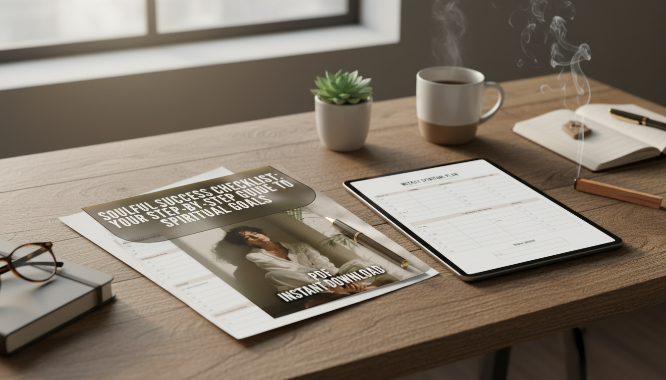 Spiritual Goals Made Simple: A Weekly Checklist Plan