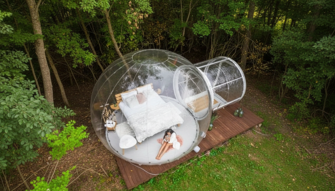 Starview Bubble Tent Glamping: Setup, Privacy & Comfort