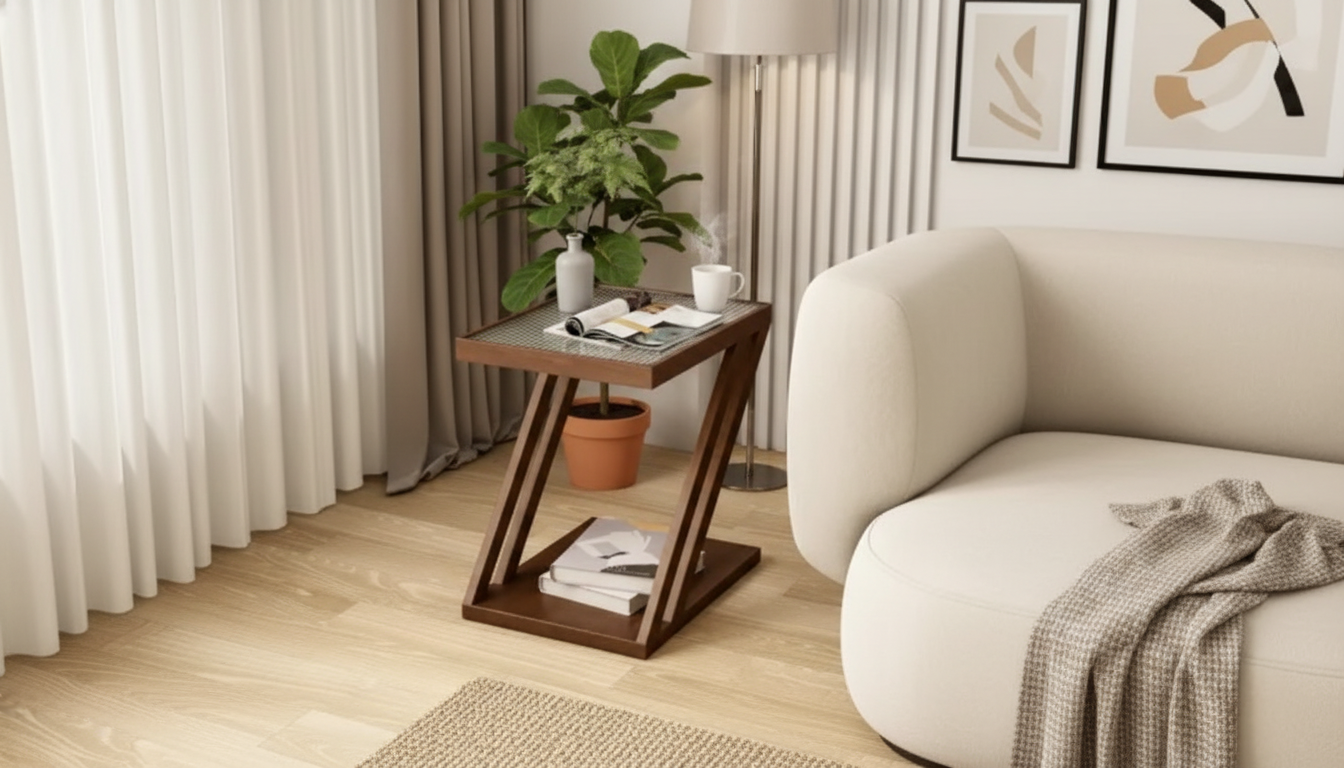 Triangle Movable Side Table: Small-Space Styling Guide