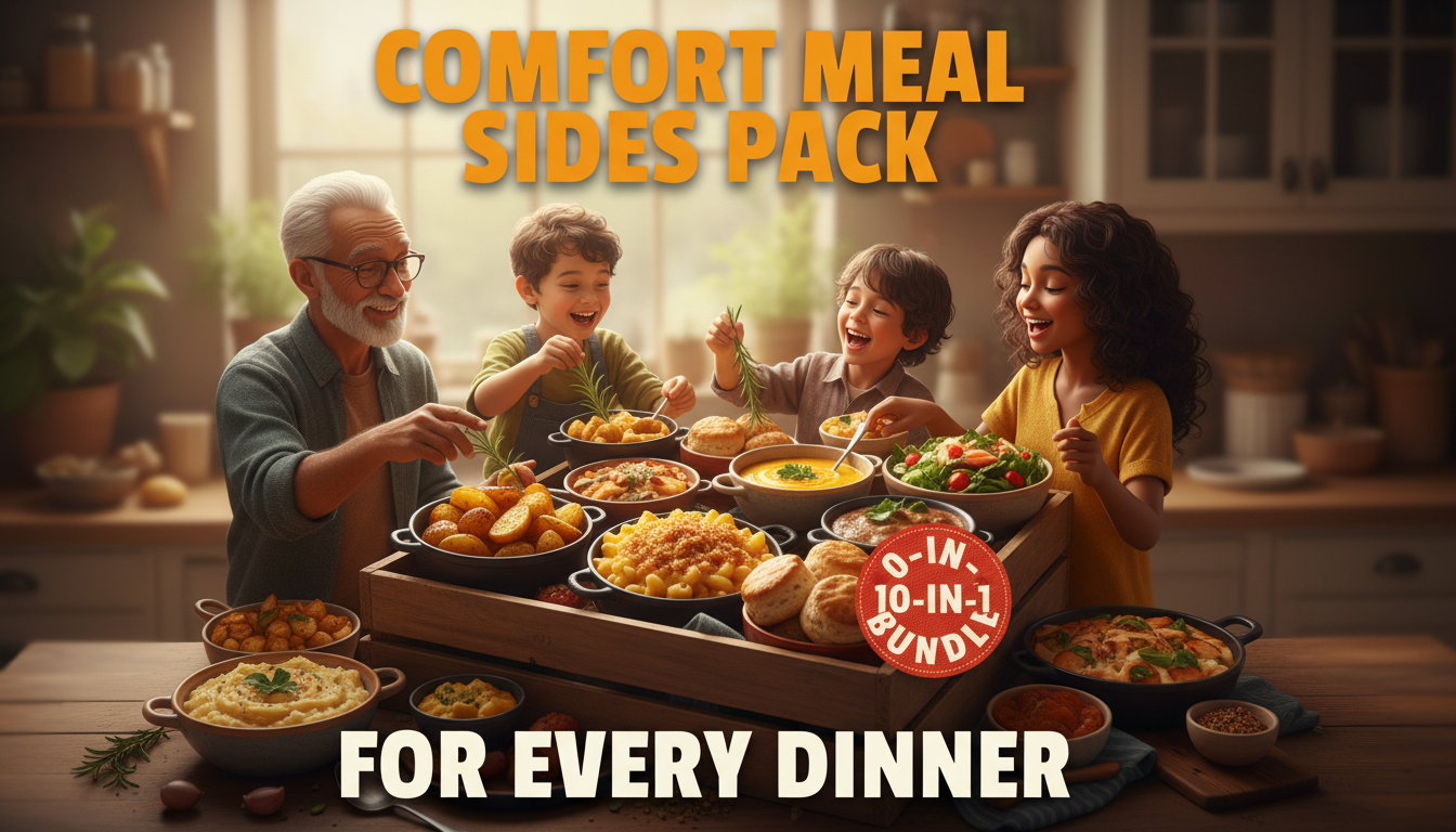 10-in-1 Comfort Side Dish Bundle for Faster Dinners