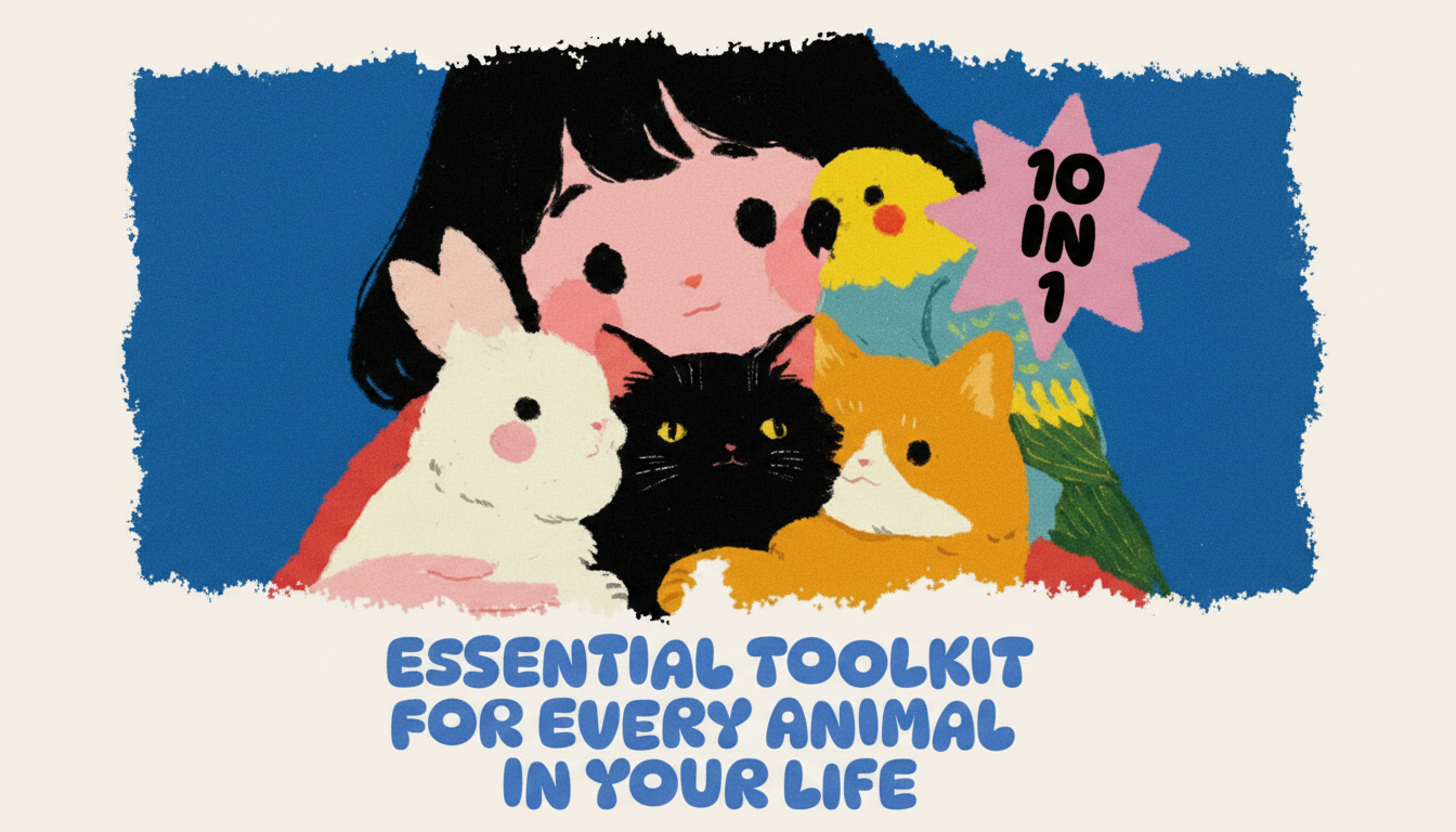 10-in-1 Pet Care Bundle for Routines, Safety & Records
