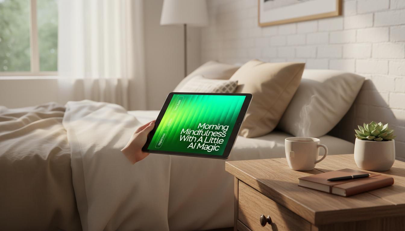 10-Minute Mindful Morning Routine (With Light AI Help)