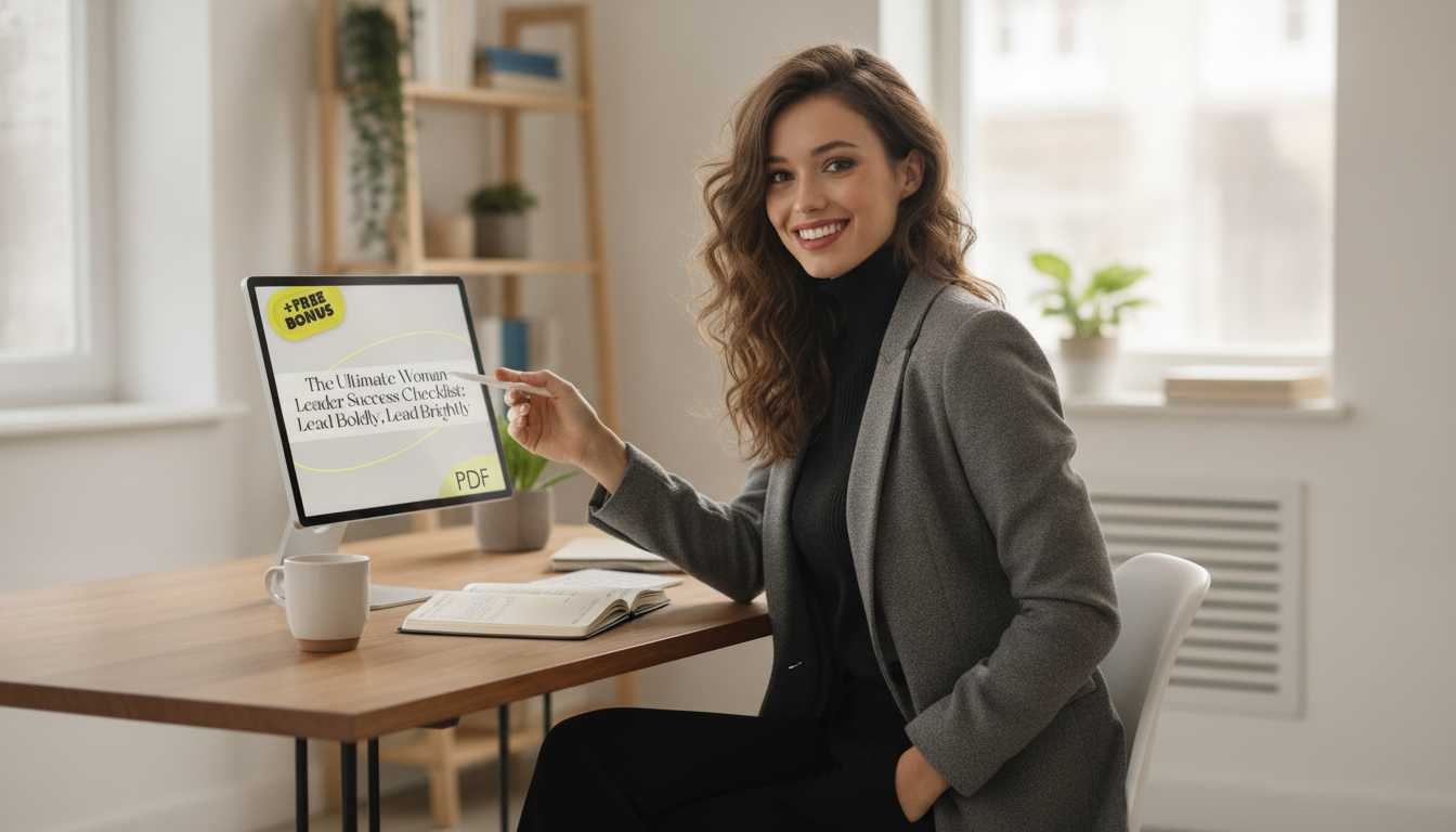 Lead Boldly, Lead Brightly: Checklist for Women Leaders
