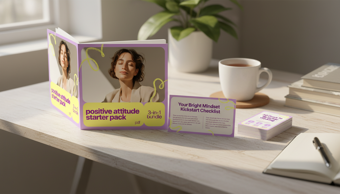 Positive Attitude Starter Pack: 30-Day Digital Reset