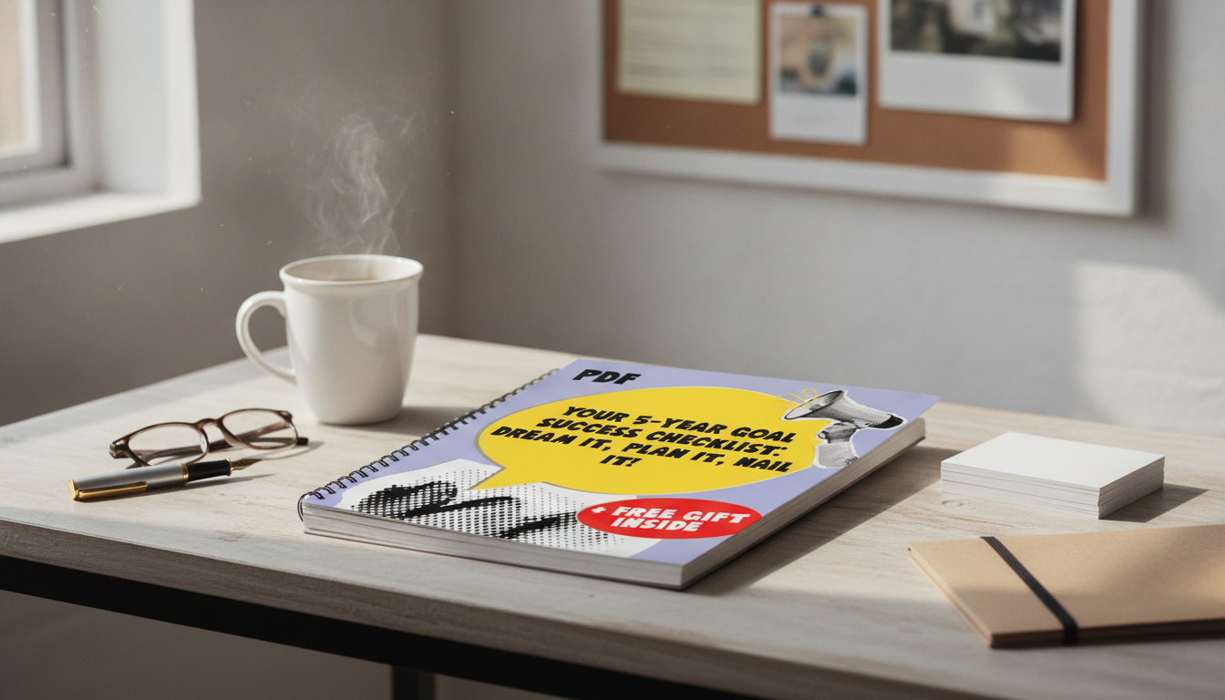 5-Year Goal Checklist: Plan Milestones & Win Each Week