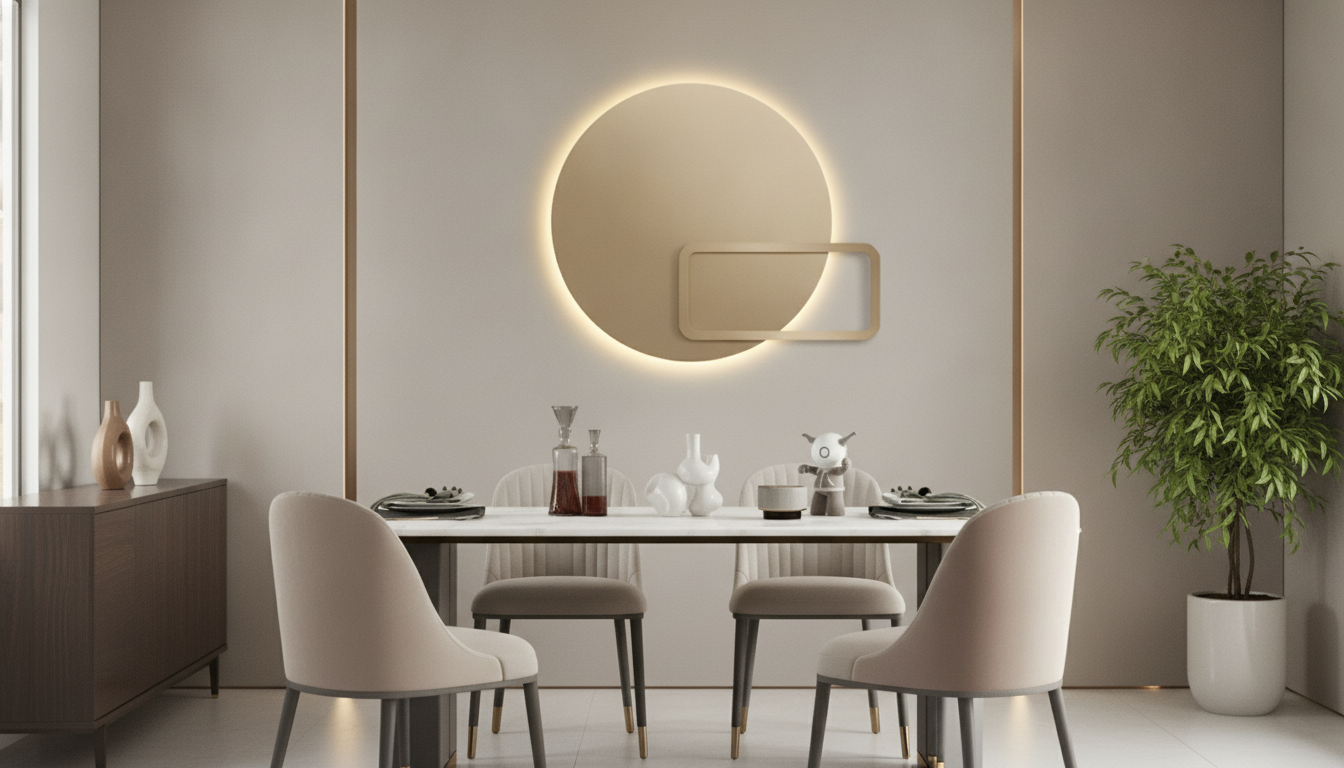 Light Luxury Metal Wall Art: Style & Hang It Right