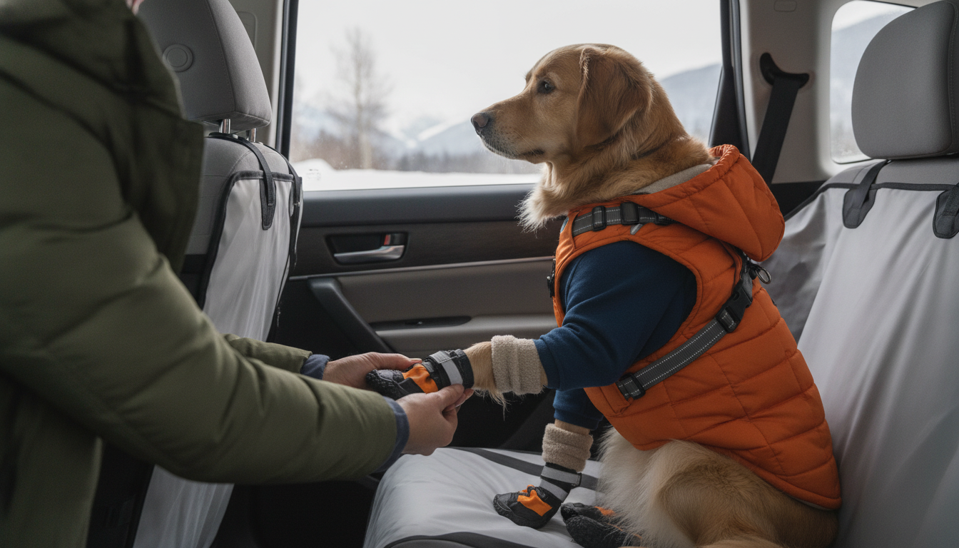 Dressing Your Dog for Winter: Fit, Layers & Paw Care