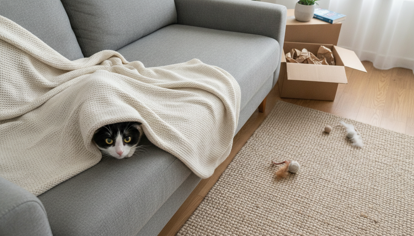 How Long Will a Cat Be Scared After Moving Homes?