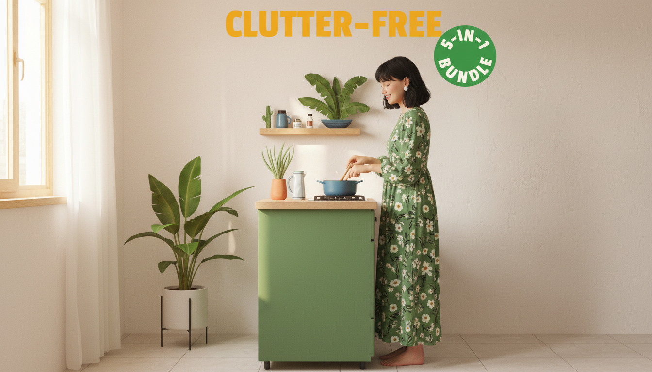 Kitchen Declutter Plan: Zones, Bins, and 5-Min Reset