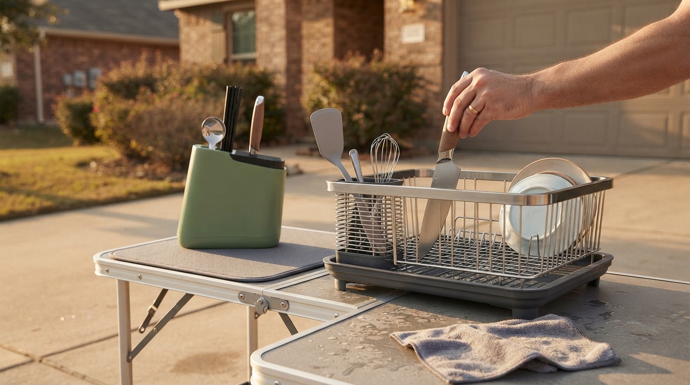 Drying Rack Knife Placement: Safe & Edge-Friendly Tips