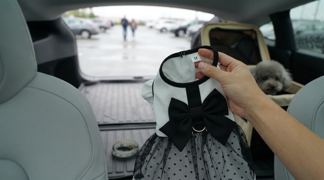 Lace Dog Dress with Bow: What Size Fits Your Dog?