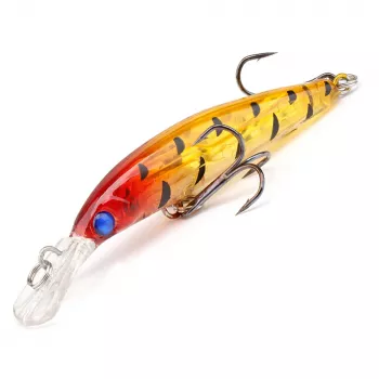 70mm Floating Minnow Hardbait: Twitch, Pause, Strike